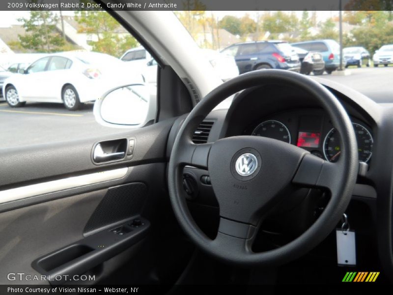 Candy White / Anthracite 2009 Volkswagen Rabbit 2 Door