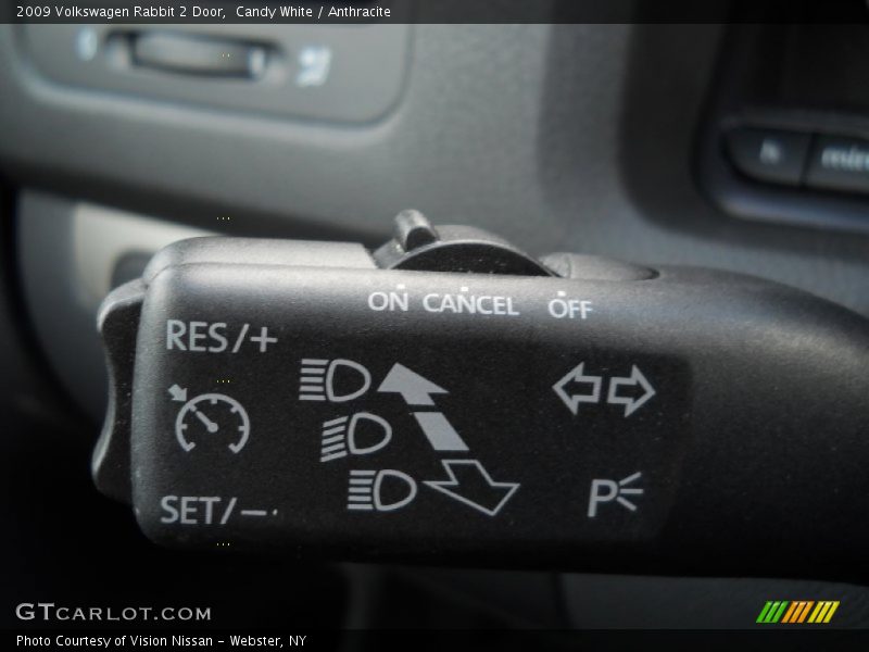 Controls of 2009 Rabbit 2 Door
