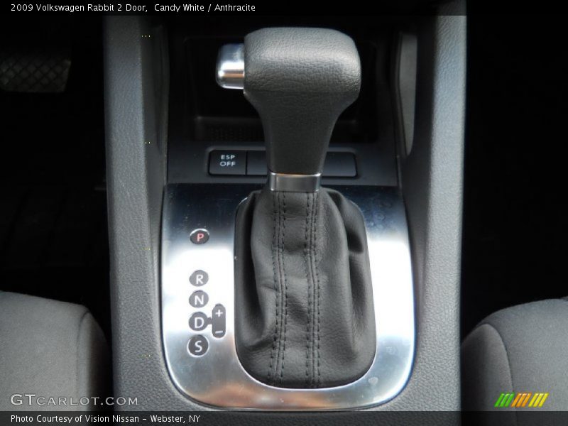  2009 Rabbit 2 Door 6 Speed Tiptronic Automatic Shifter