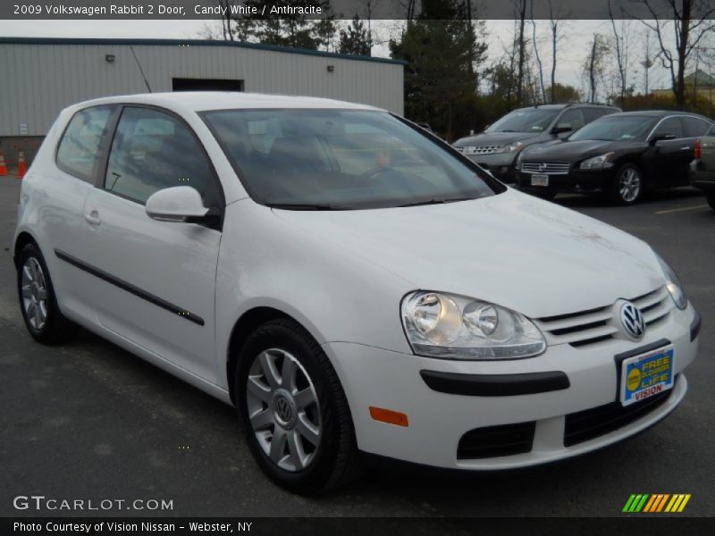 Candy White / Anthracite 2009 Volkswagen Rabbit 2 Door