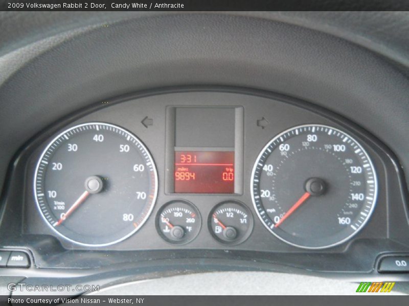  2009 Rabbit 2 Door 2 Door Gauges
