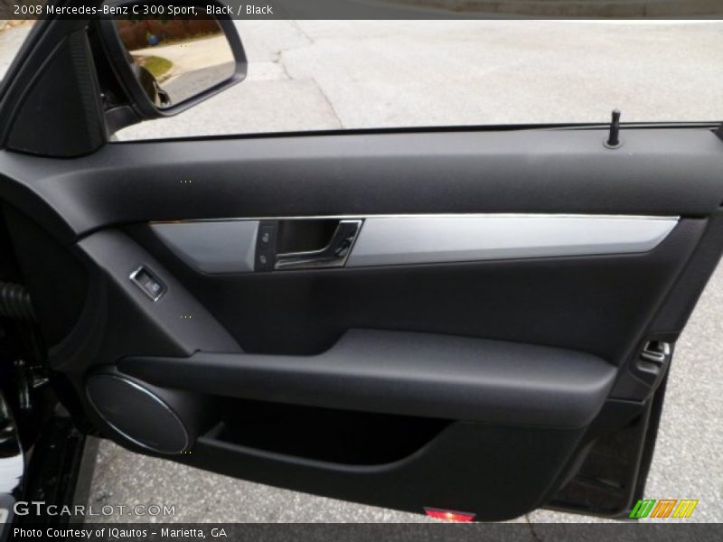 Black / Black 2008 Mercedes-Benz C 300 Sport