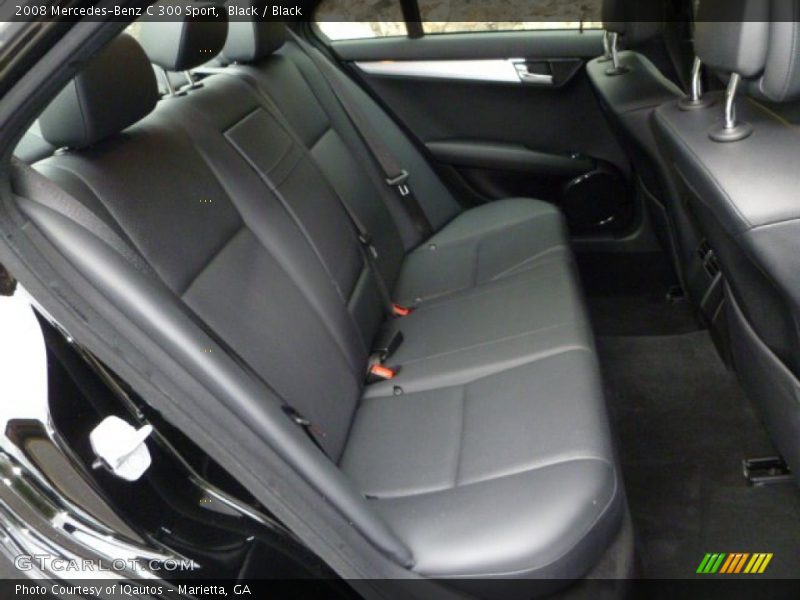 Black / Black 2008 Mercedes-Benz C 300 Sport
