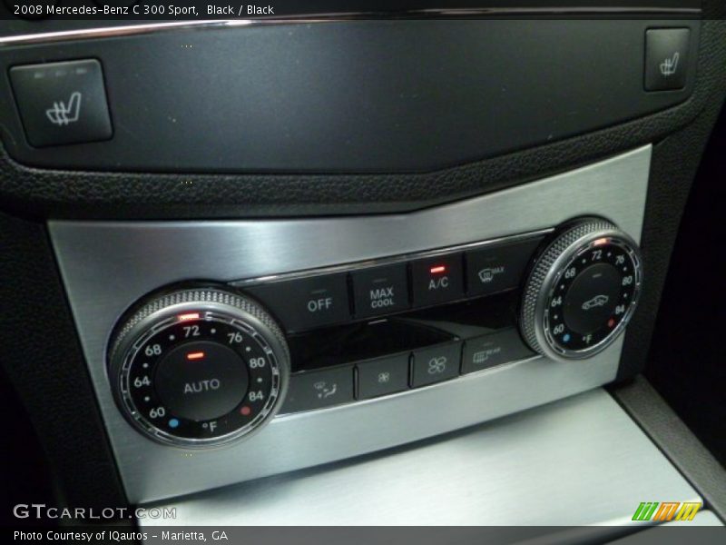 Black / Black 2008 Mercedes-Benz C 300 Sport