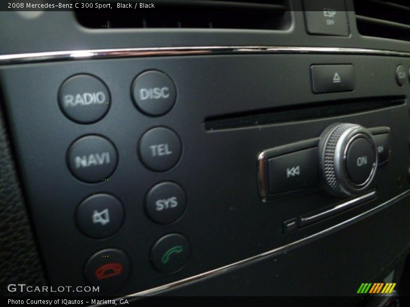 Black / Black 2008 Mercedes-Benz C 300 Sport