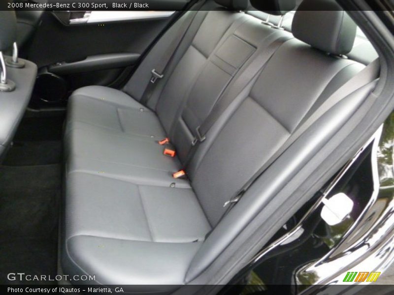 Black / Black 2008 Mercedes-Benz C 300 Sport