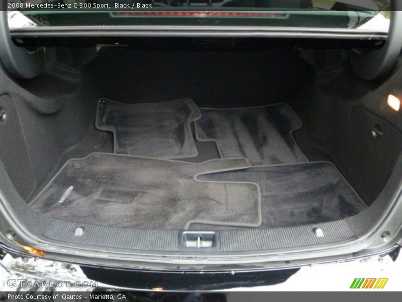 Black / Black 2008 Mercedes-Benz C 300 Sport