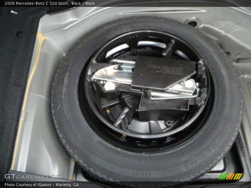 Black / Black 2008 Mercedes-Benz C 300 Sport