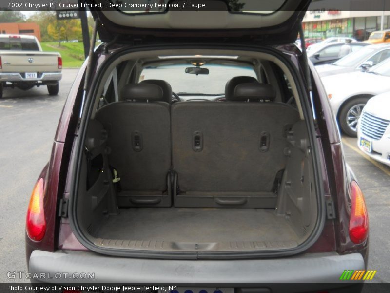 Deep Cranberry Pearlcoat / Taupe 2002 Chrysler PT Cruiser Limited