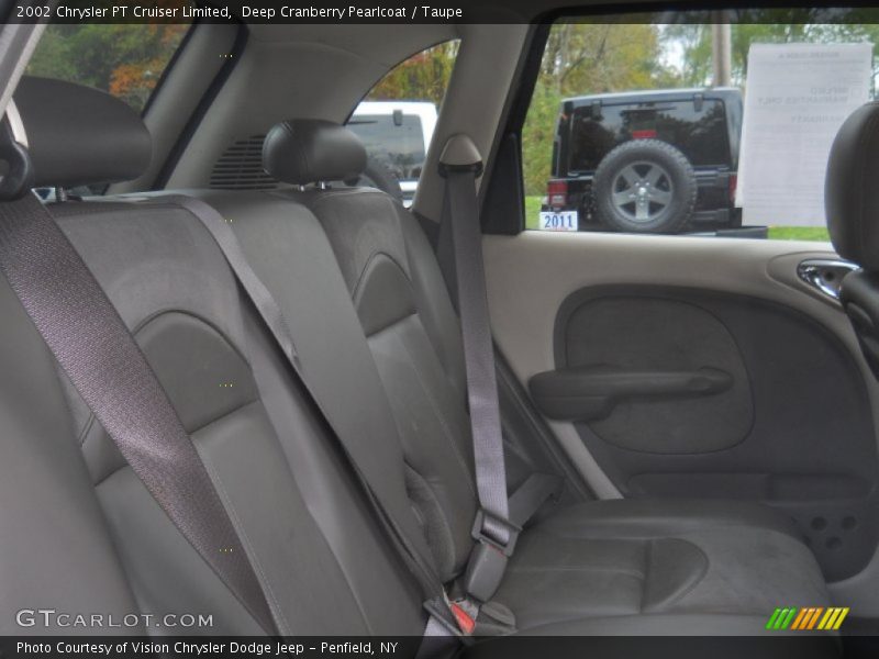 Deep Cranberry Pearlcoat / Taupe 2002 Chrysler PT Cruiser Limited