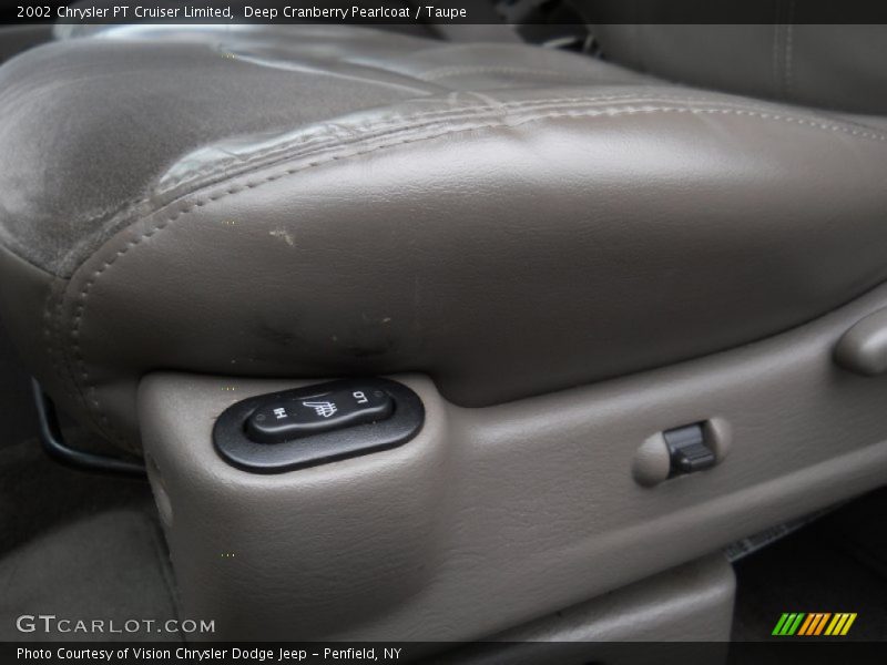 Deep Cranberry Pearlcoat / Taupe 2002 Chrysler PT Cruiser Limited