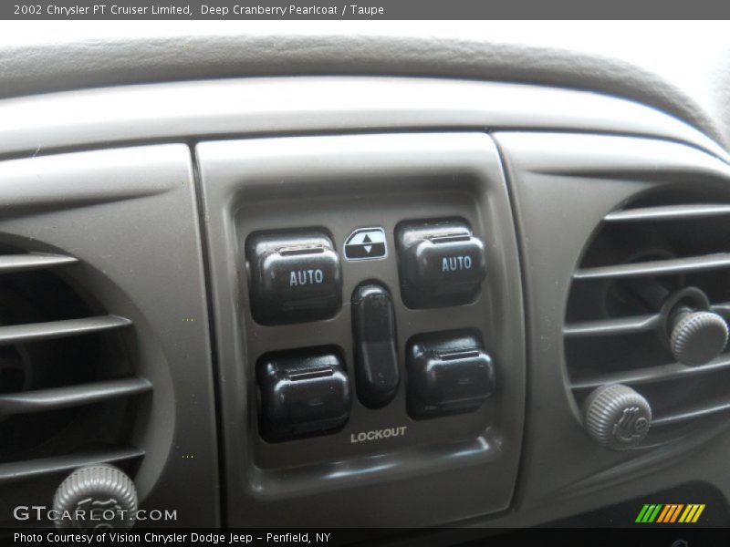 Deep Cranberry Pearlcoat / Taupe 2002 Chrysler PT Cruiser Limited