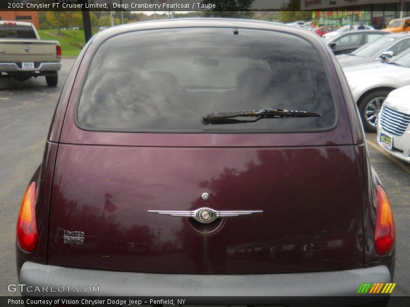 Deep Cranberry Pearlcoat / Taupe 2002 Chrysler PT Cruiser Limited