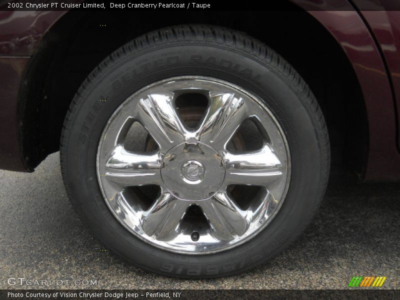 Deep Cranberry Pearlcoat / Taupe 2002 Chrysler PT Cruiser Limited