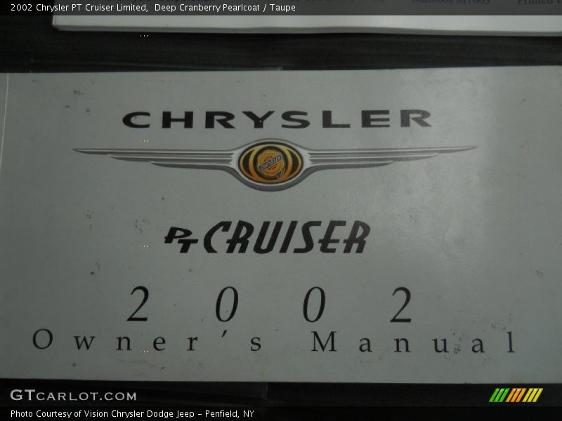 Deep Cranberry Pearlcoat / Taupe 2002 Chrysler PT Cruiser Limited