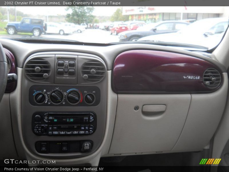 Deep Cranberry Pearlcoat / Taupe 2002 Chrysler PT Cruiser Limited