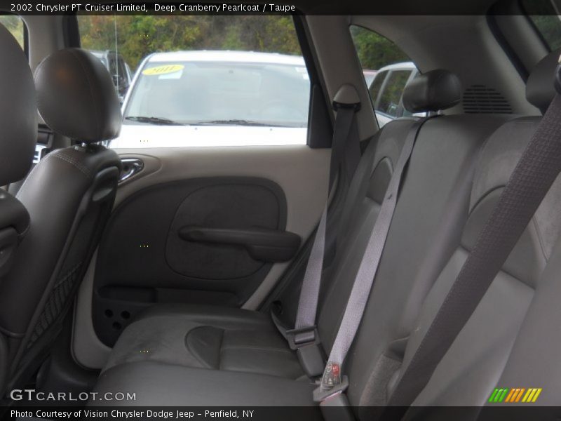 Deep Cranberry Pearlcoat / Taupe 2002 Chrysler PT Cruiser Limited