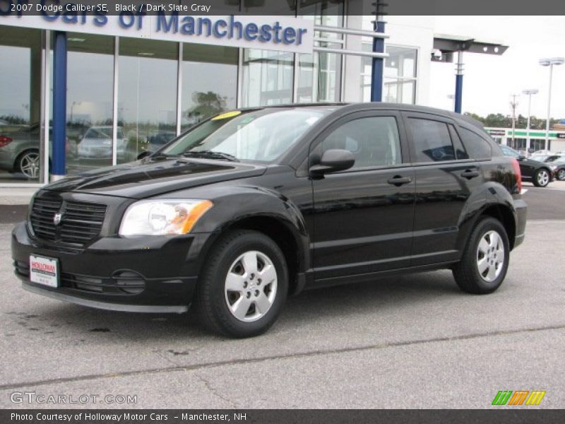 Black / Dark Slate Gray 2007 Dodge Caliber SE