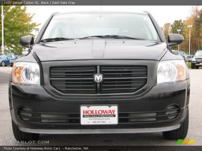 Black / Dark Slate Gray 2007 Dodge Caliber SE