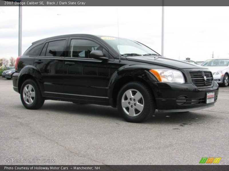 Black / Dark Slate Gray 2007 Dodge Caliber SE