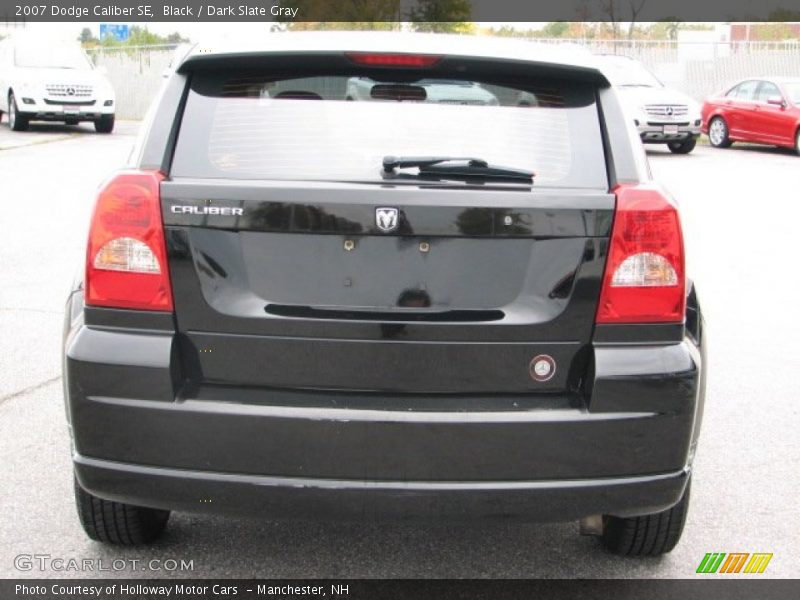 Black / Dark Slate Gray 2007 Dodge Caliber SE