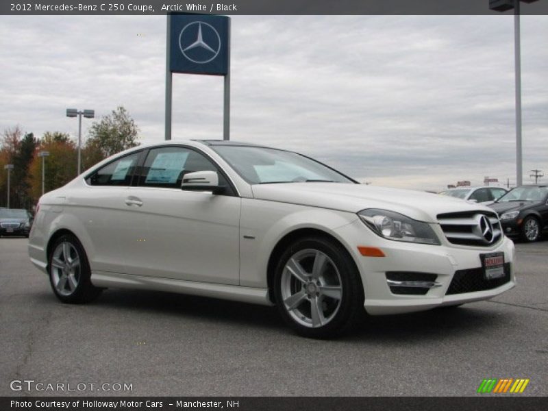  2012 C 250 Coupe Arctic White