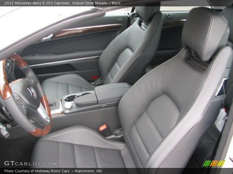  2012 E 350 Cabriolet Black Interior