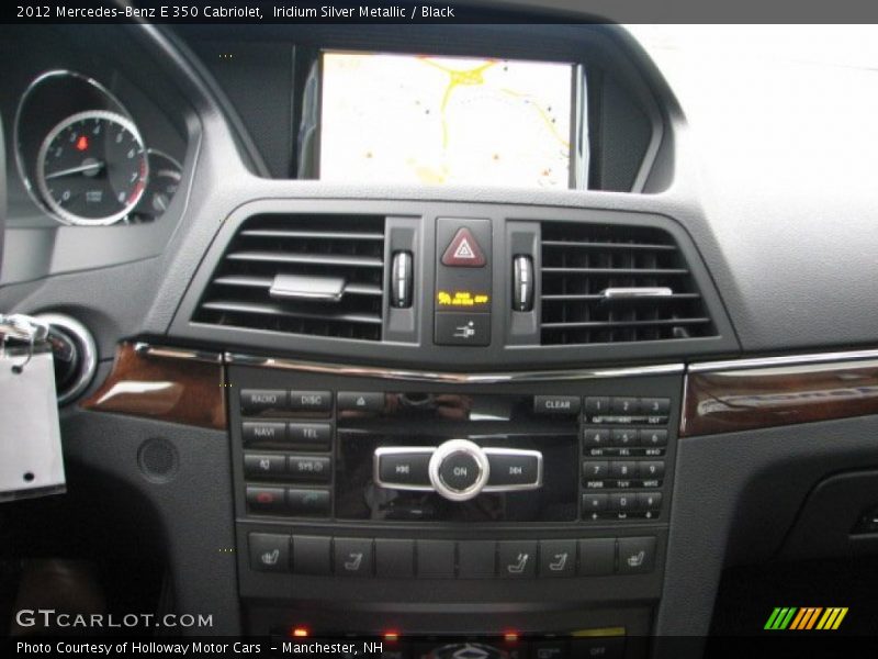 Iridium Silver Metallic / Black 2012 Mercedes-Benz E 350 Cabriolet