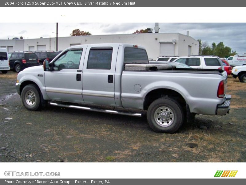 Silver Metallic / Medium Flint 2004 Ford F250 Super Duty XLT Crew Cab