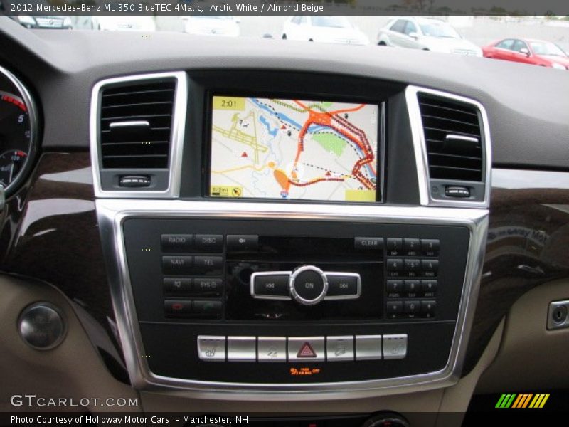 Navigation of 2012 ML 350 BlueTEC 4Matic