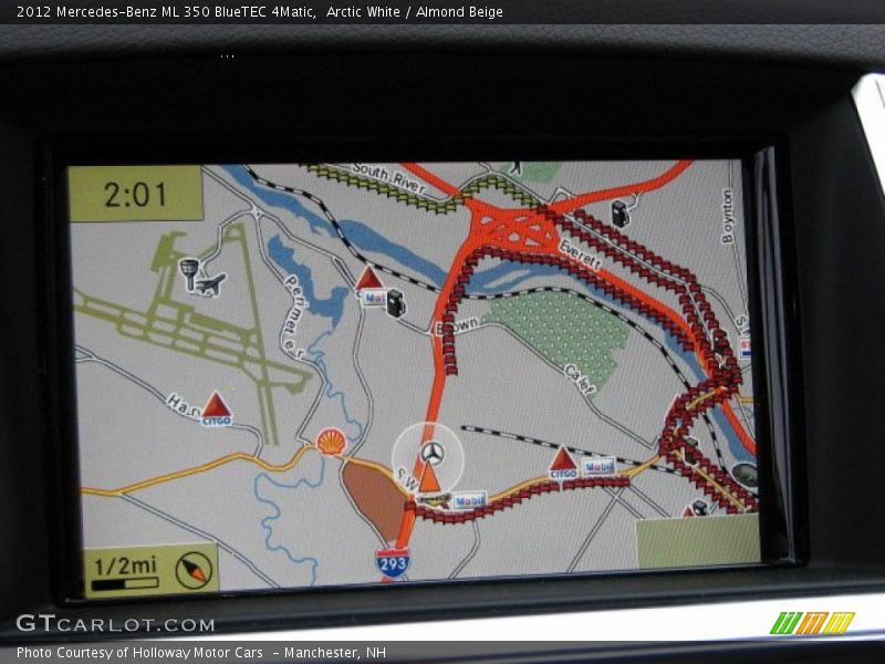 Navigation of 2012 ML 350 BlueTEC 4Matic