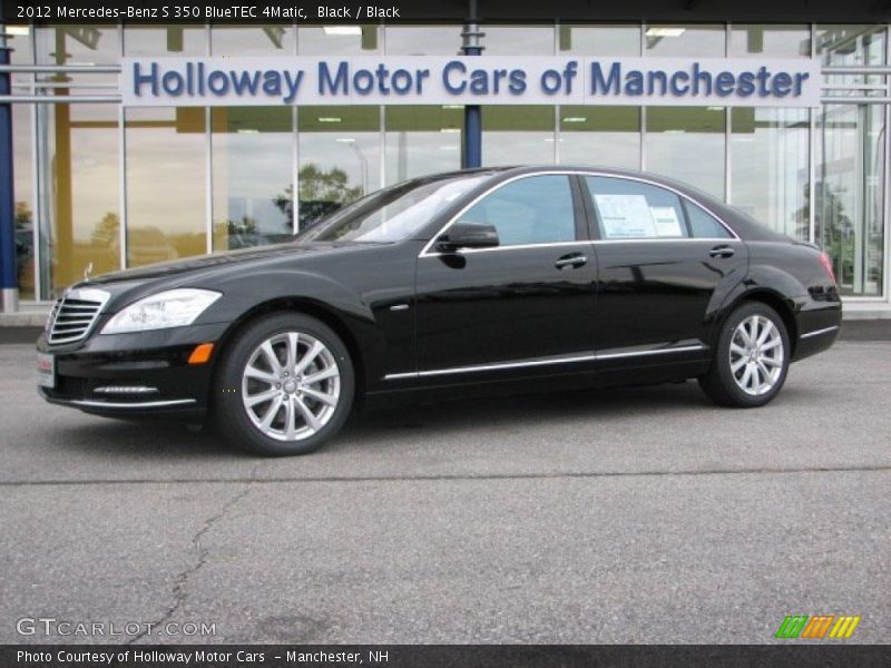Black / Black 2012 Mercedes-Benz S 350 BlueTEC 4Matic