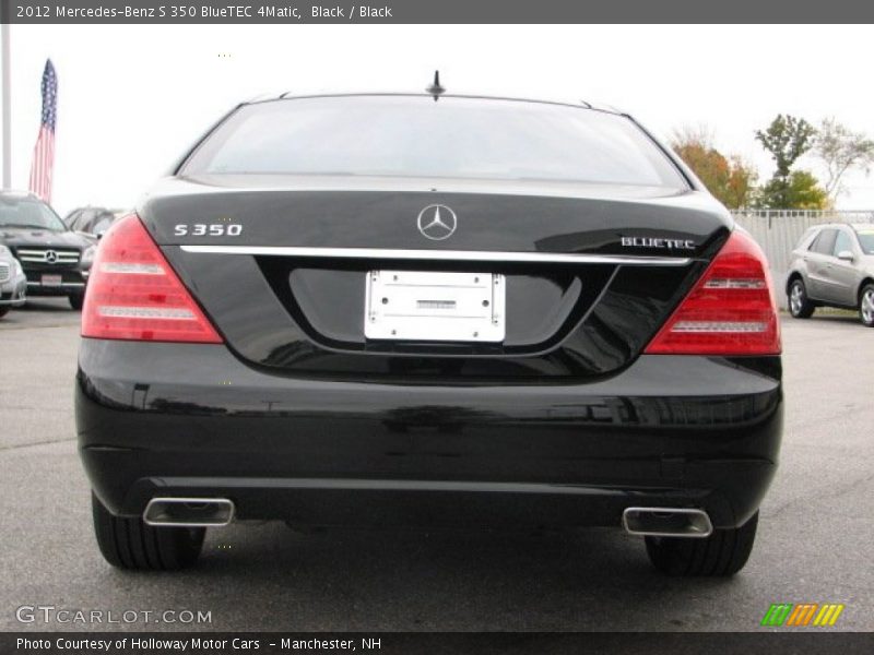 Black / Black 2012 Mercedes-Benz S 350 BlueTEC 4Matic