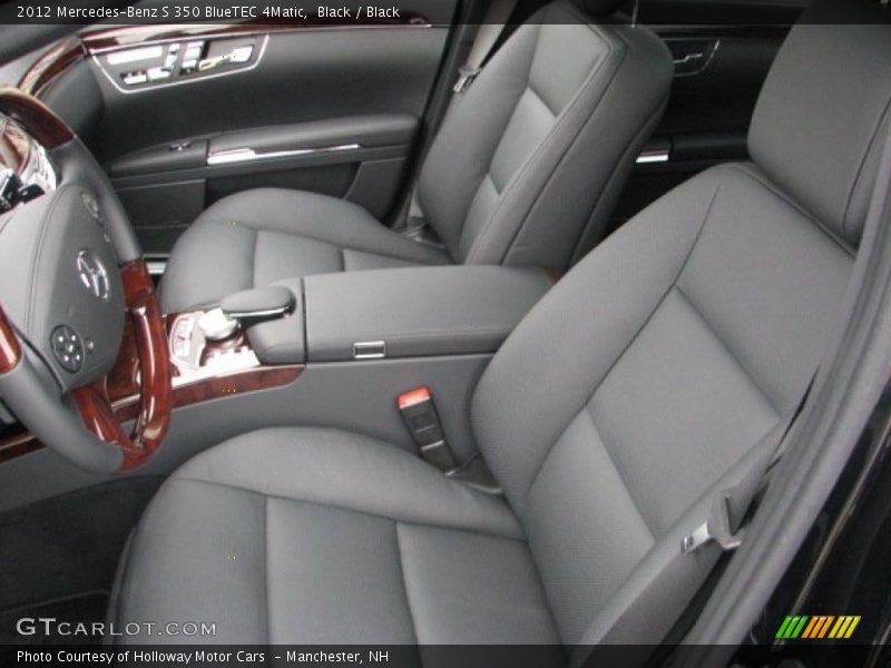  2012 S 350 BlueTEC 4Matic Black Interior