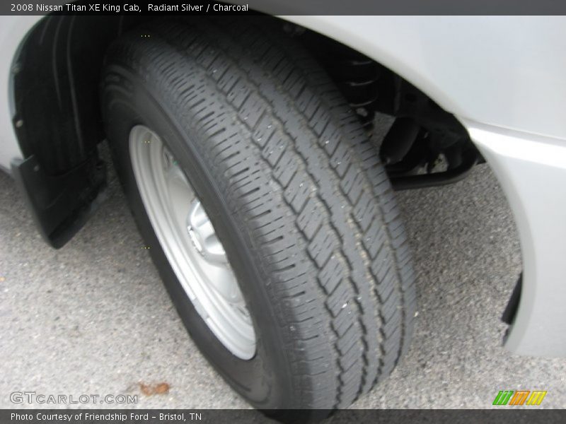 Radiant Silver / Charcoal 2008 Nissan Titan XE King Cab