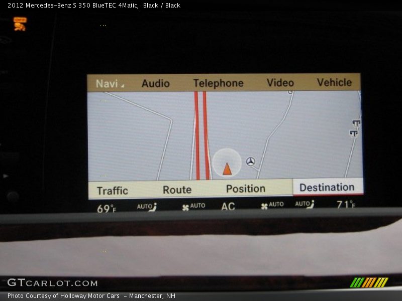 Navigation of 2012 S 350 BlueTEC 4Matic
