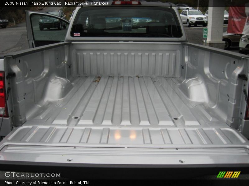 Radiant Silver / Charcoal 2008 Nissan Titan XE King Cab