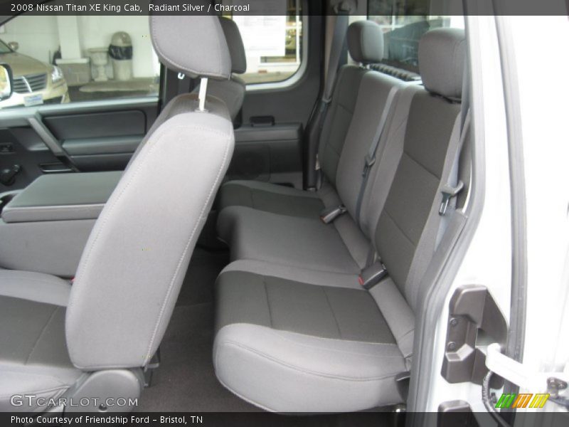  2008 Titan XE King Cab Charcoal Interior
