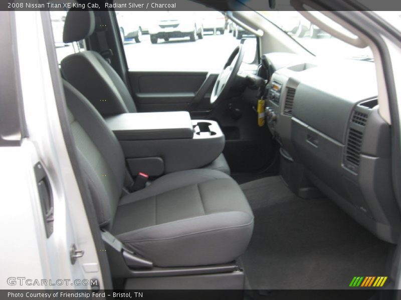 Radiant Silver / Charcoal 2008 Nissan Titan XE King Cab