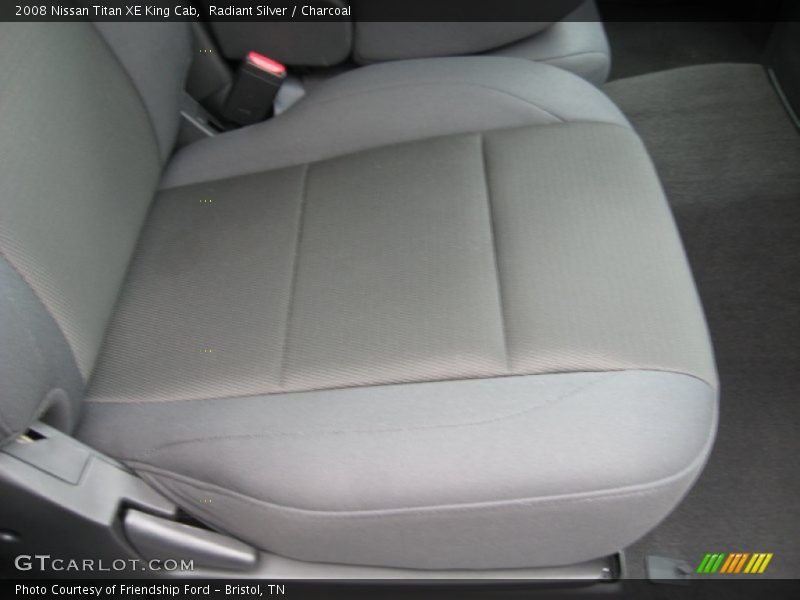 Radiant Silver / Charcoal 2008 Nissan Titan XE King Cab