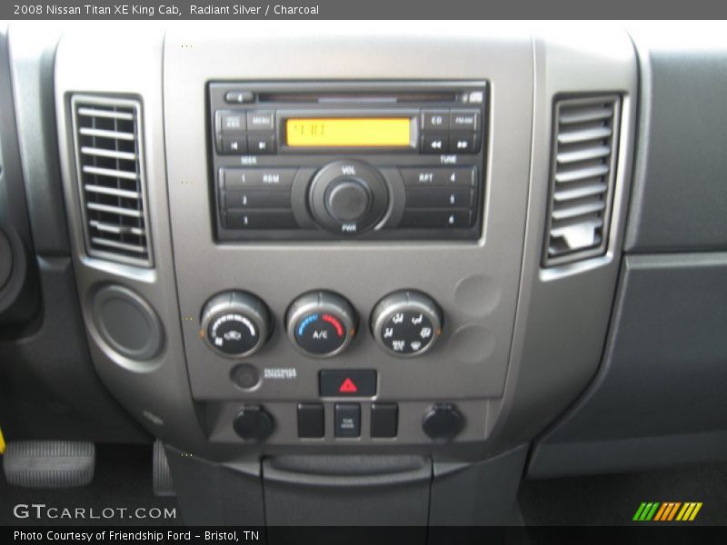 Radiant Silver / Charcoal 2008 Nissan Titan XE King Cab