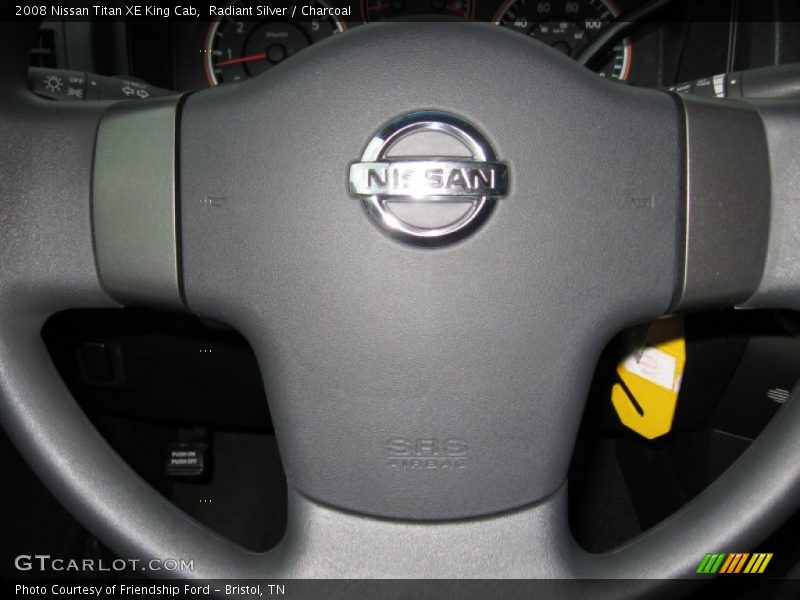Radiant Silver / Charcoal 2008 Nissan Titan XE King Cab