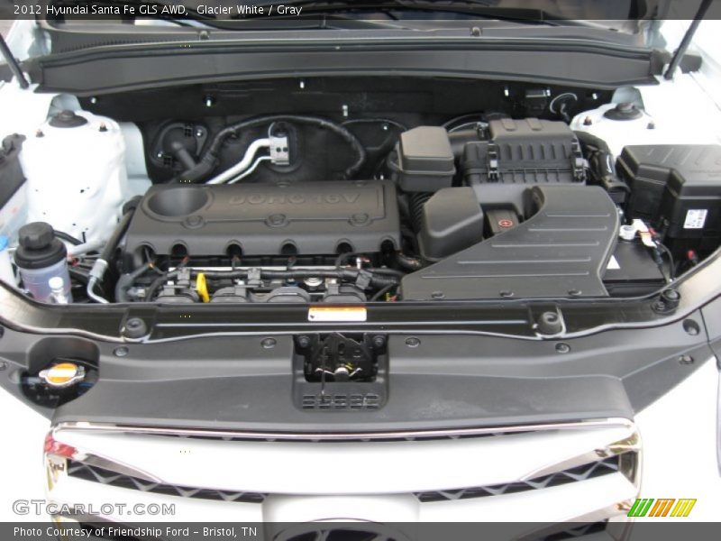  2012 Santa Fe GLS AWD Engine - 2.4 Liter DOHC 16-Valve 4 Cylinder