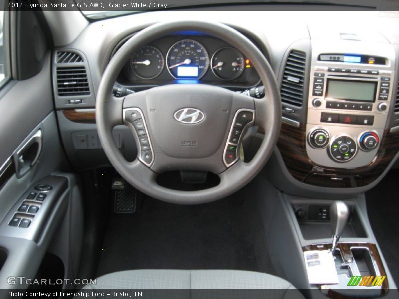 Dashboard of 2012 Santa Fe GLS AWD