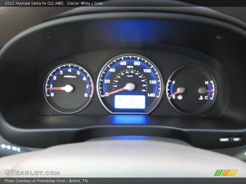  2012 Santa Fe GLS AWD GLS AWD Gauges