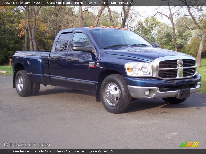 Front 3/4 View of 2007 Ram 3500 SLT Quad Cab Dually