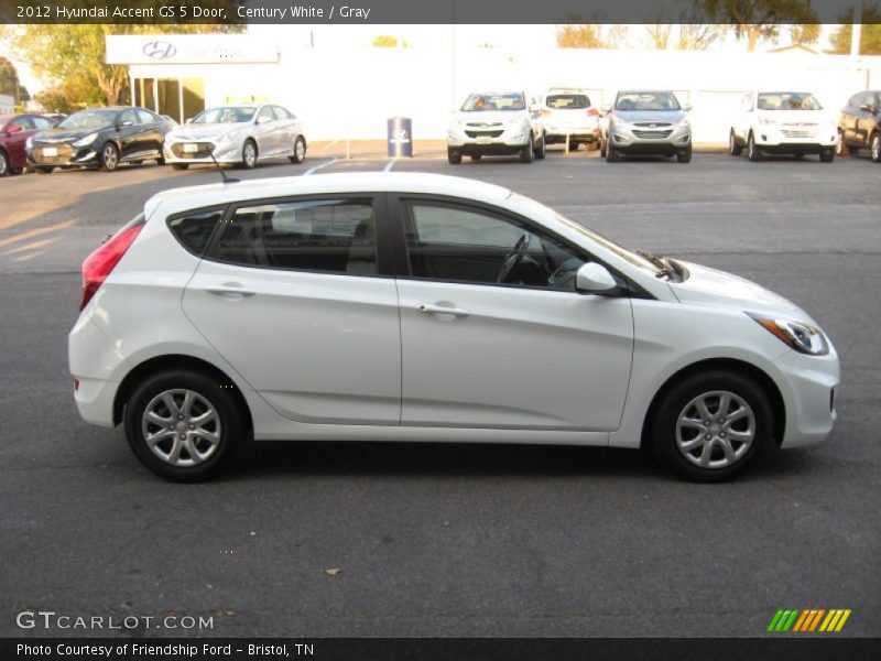  2012 Accent GS 5 Door Century White