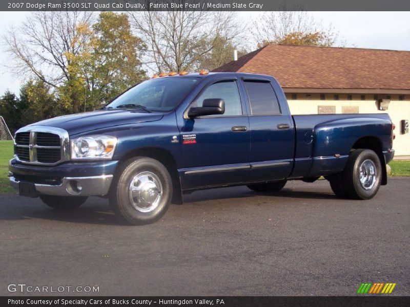 Front 3/4 View of 2007 Ram 3500 SLT Quad Cab Dually