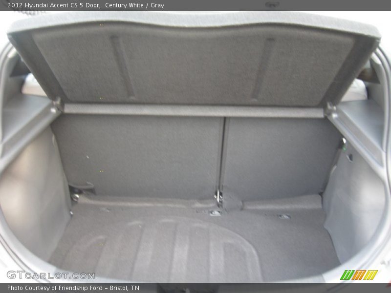 2012 Accent GS 5 Door Trunk