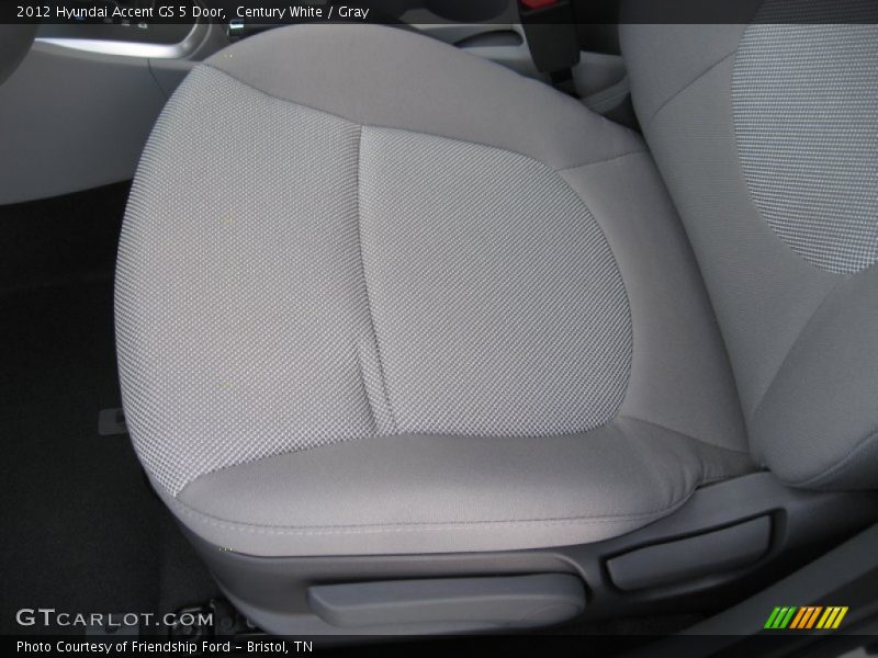  2012 Accent GS 5 Door Gray Interior